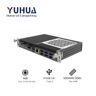 Intel Core 12th Gen I3 / I5 / I7 4K Ekranı OPS Mini PC, Win 10 / Win 11 / Linux işletim sistemi ile